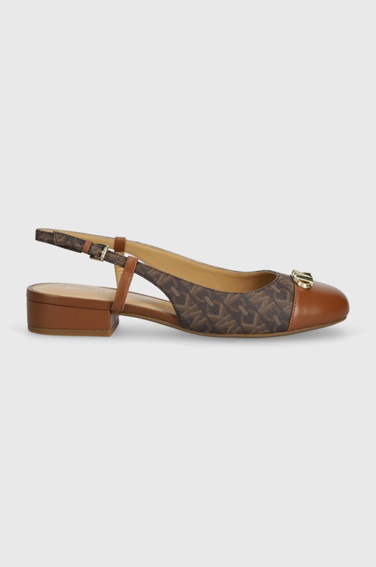 MICHAEL Michael Kors baleriny Perla 40S4PLFP1L.227 brązowy SS24