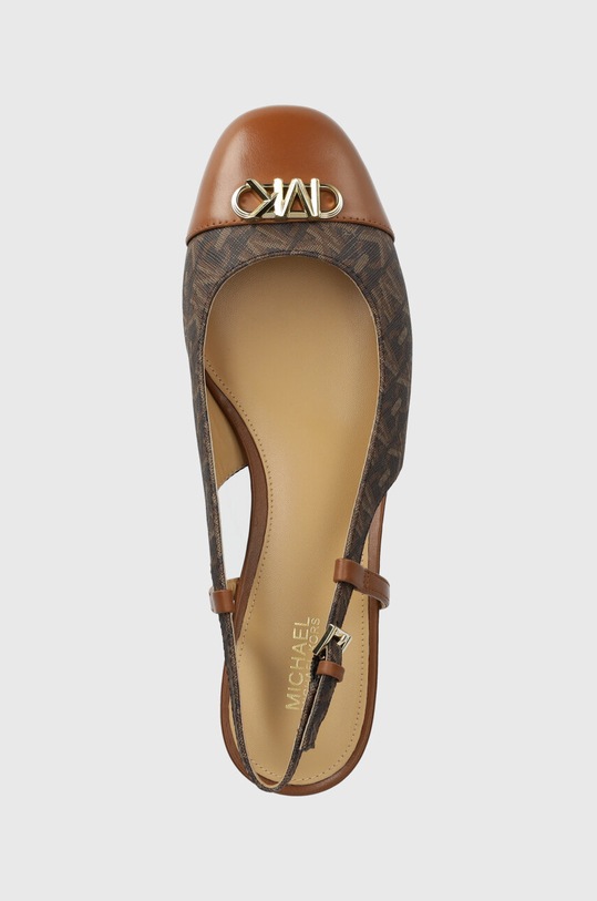 MICHAEL Michael Kors baleriny Perla brązowy 40S4PLFP1L.227