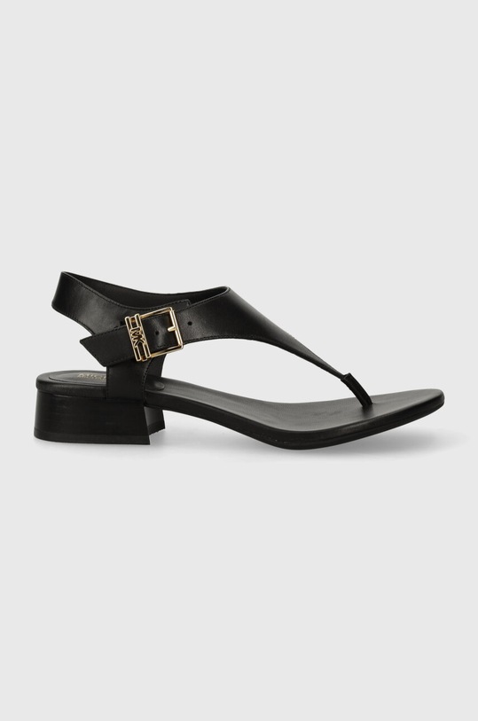 MICHAEL Michael Kors sandały skórzane Robyn 40S4RBFS1L.001 czarny SS24