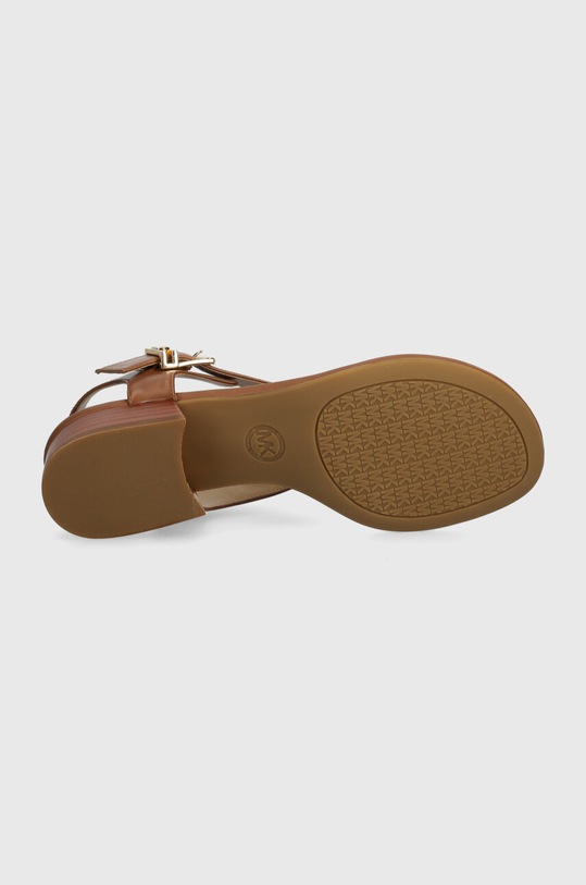 Шкіряні сандалі MICHAEL Michael Kors Robyn 40S4RBFS1L.230 бежевий