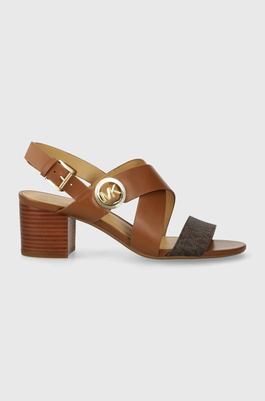 MICHAEL Michael Kors bőr szandál Vera 40S4VEMS1B.212 barna SS24