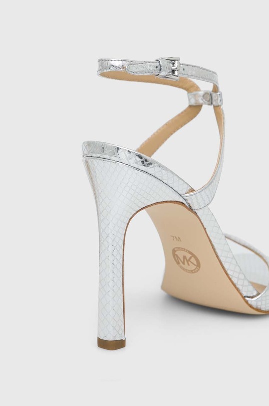 MICHAEL Michael Kors sandale de piele Amara argintiu 40S4AMHS1M.040