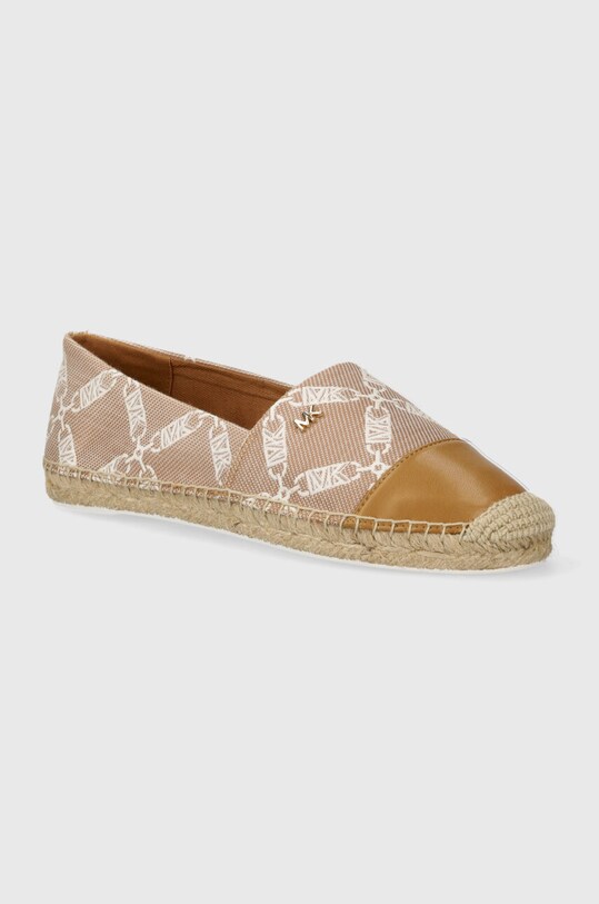 MICHAEL Michael Kors espadrile Kendrick imitatie de piele bej 40S4KNFP1Y.174