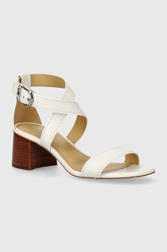 MICHAEL Michael Kors sandale de piele Ashton gros alb 40S4ATMS1L.085
