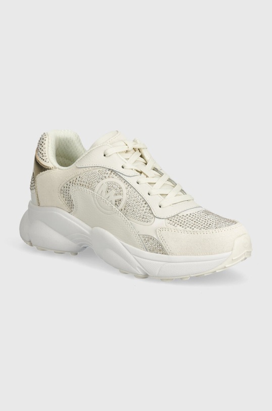 MICHAEL Michael Kors sneakersy Sami skóra zamszowa beżowy 43S4SMFSDD.141