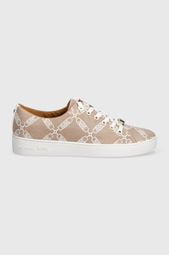 MICHAEL Michael Kors tenisówki Keaton 43R4KTFS1Y.174 beżowy SS24