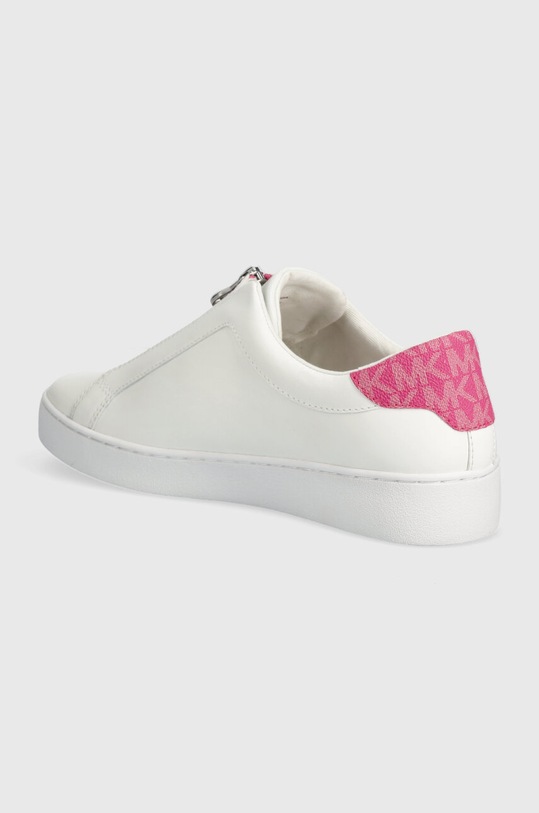 Obuwie MICHAEL Michael Kors sneakersy skórzane Keaton 43S4KTFP1L.606 biały