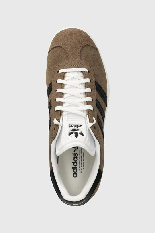 Замшевые кроссовки adidas Originals Gazelle коричневый ID3190