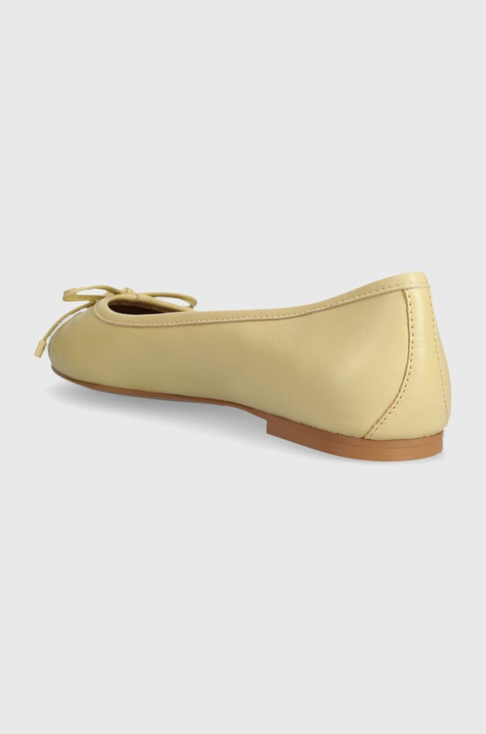 Scarpe Kurt Geiger London balerrine in pelle Eagle Ballerina Drench 2121142109.CREAM beige