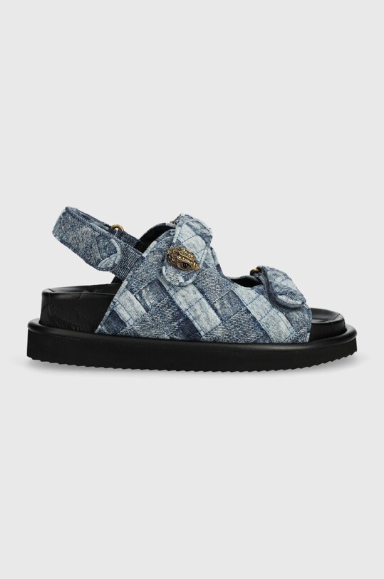 Kurt Geiger London sandale Orson textil albastru 3469688669.DENIM