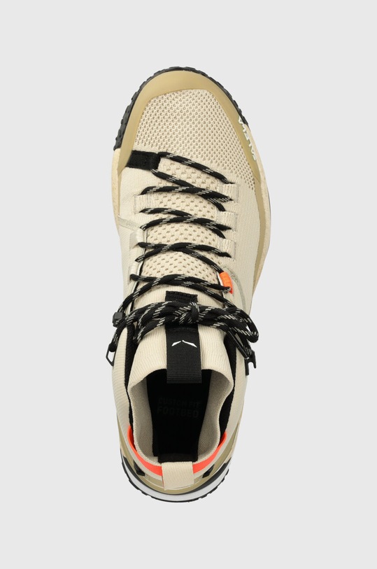 Boty Salewa Puez Knit Mid Powertex béžová 00.0000061435