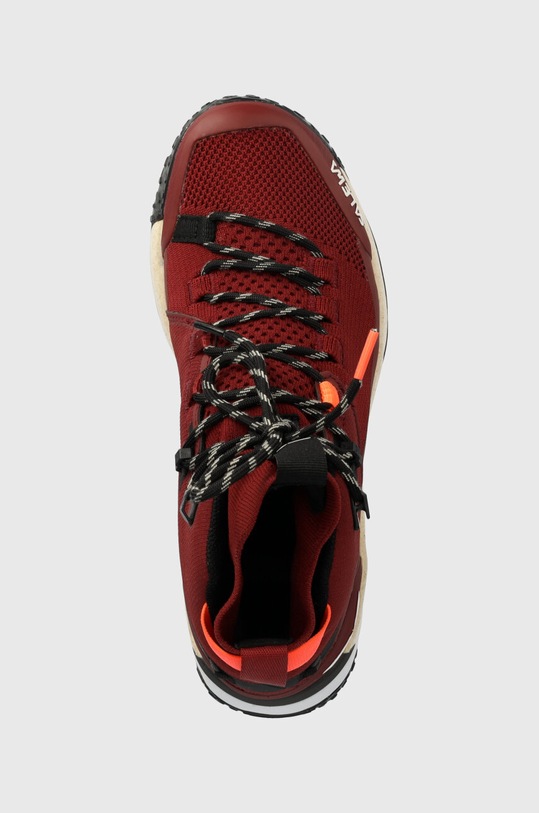 Salewa pantofi Puez Knit Mid Powertex burgundia 00.0000061435