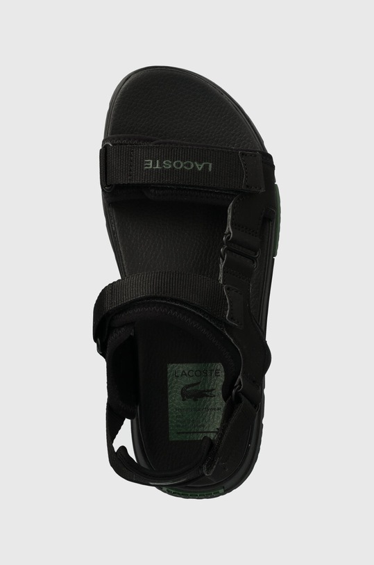 Lacoste sandały Suruga Premium Textile Sandals czarny 47CFA0015