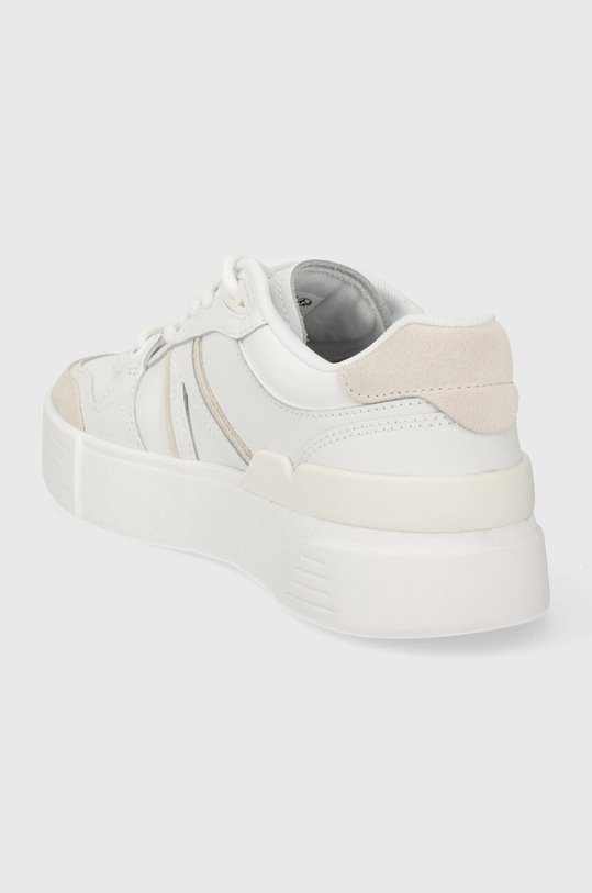 Încălțăminte Lacoste sneakers din piele L002 Evo Logo Tongue Leather 47SFA0055 alb