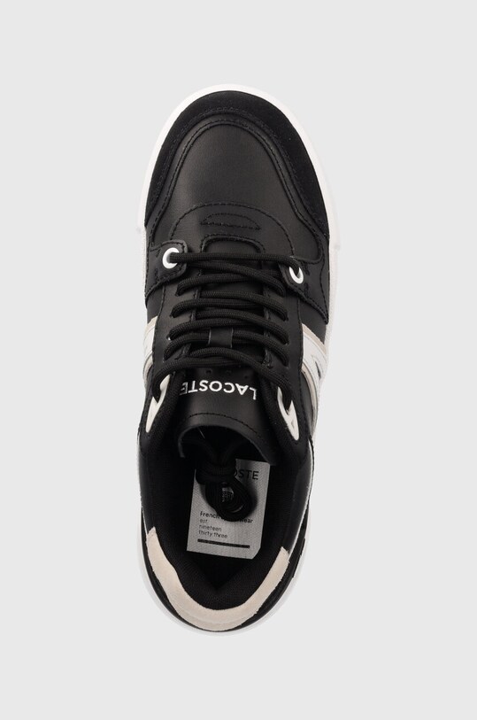 Lacoste sneakers din piele L002 Evo Logo Tongue Leather negru 47SFA0055