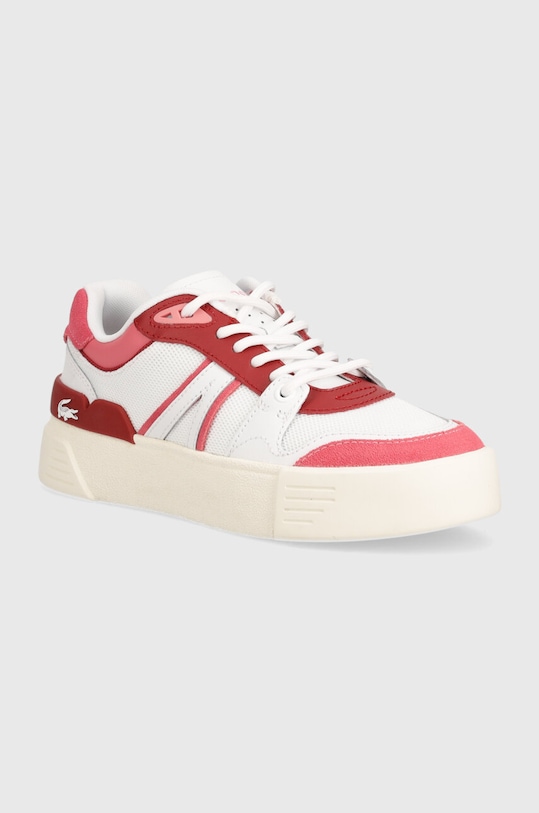 Tenisice Lacoste L002 Evo Logo Tongue Leather Planet friendly bijela 47SFA0056