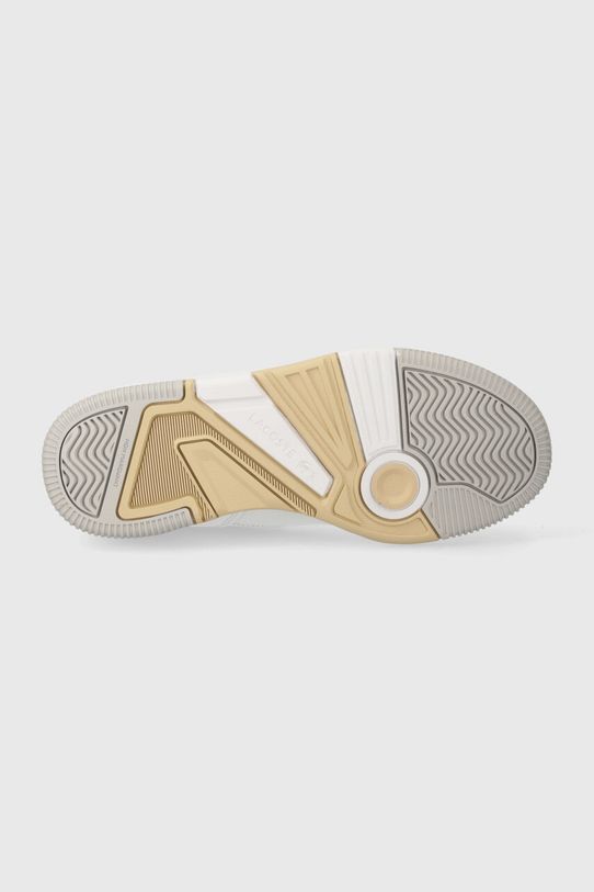 Δερμάτινα αθλητικά παπούτσια Lacoste Lineshot Contrasted Collar Leather 47SFA0057 λευκό