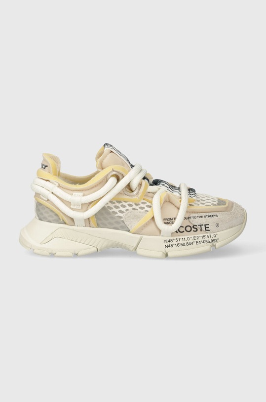 Кроссовки Lacoste L003 Active Runway Textile 47SFA0098 бежевый SS24