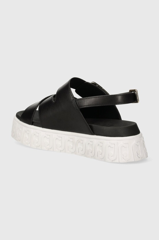 Obuv Kožené sandále Liu Jo LOVELY SANDAL 01 BA4131P010222222 čierna