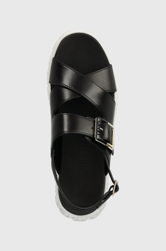 Kožené sandále Liu Jo LOVELY SANDAL 01 čierna BA4131P010222222