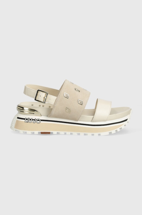 Liu Jo sandały LIU JO MAXI WONDER SANDAL 08 BA4109PX310S3191 beżowy SS24