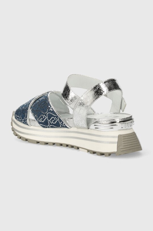 Obuwie Liu Jo sandały LIU JO MAXI WONDER SANDAL 11 BA4105EX259S3254 srebrny