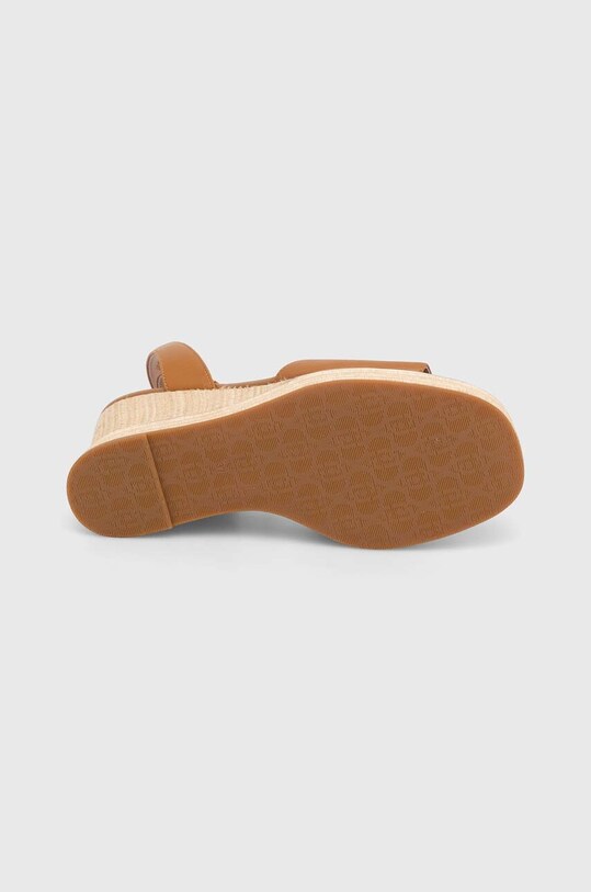 Liu Jo sandale de piele KAREN 01 SA4131P0102S1853 maro