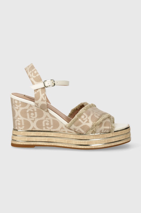 Liu Jo sandały KAREN 04 SA4137TX41200077 beżowy SS24