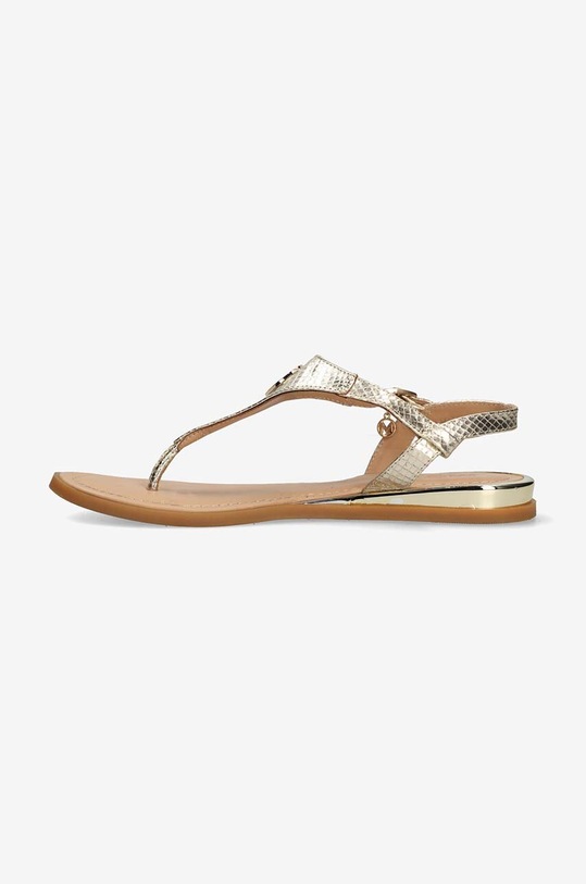 Kožené sandále Mexx Nyobi MICY1605741W zlatá SS24