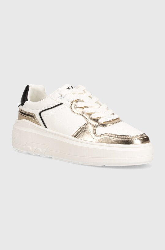 Sneakers boty Mexx Nemo platforma bílá MIKE1005941W
