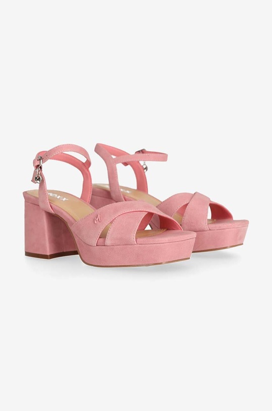 Σανδάλια σουέτ Mexx Nalina MITY1602441W ροζ SS24