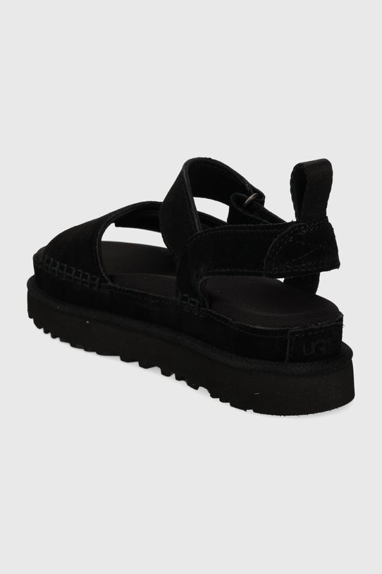 Scarpe UGG sandali in camoscio Goldenstar 1136783.BLK nero