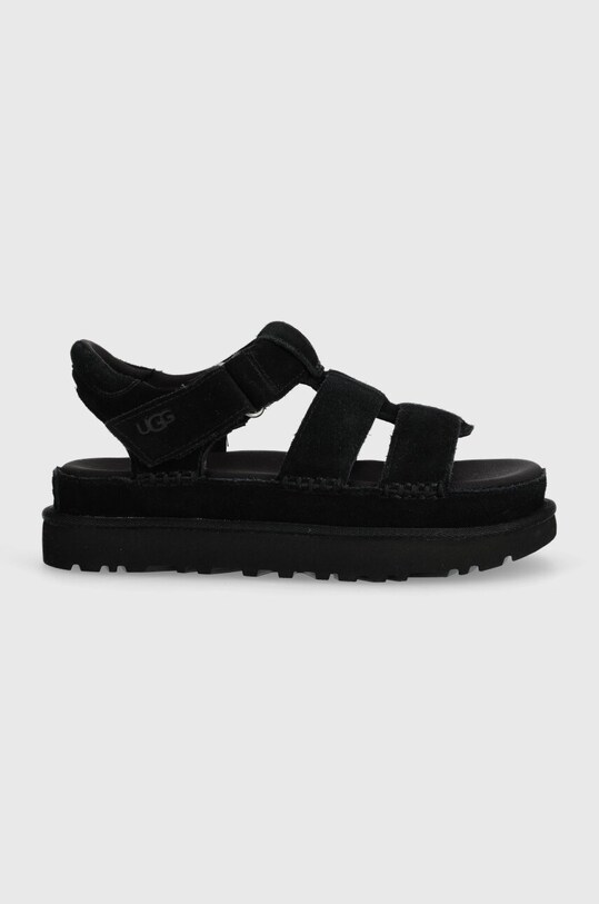 Sandale od brušene kože UGG Goldenstar Strap ostalo crna 1137890.BLK
