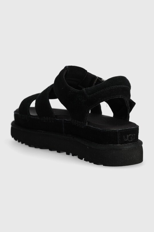 Obuća Sandale od brušene kože UGG Goldenstar Strap 1137890.BLK crna