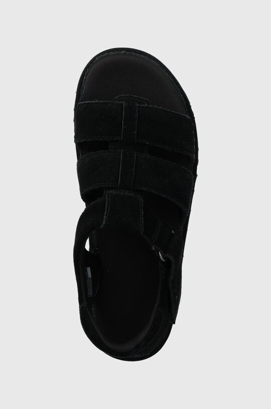 Sandale od brušene kože UGG Goldenstar Strap crna 1137890.BLK