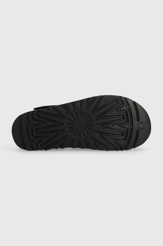 Sandale od brušene kože UGG Goldenstar Strap 1137890.BLK crna