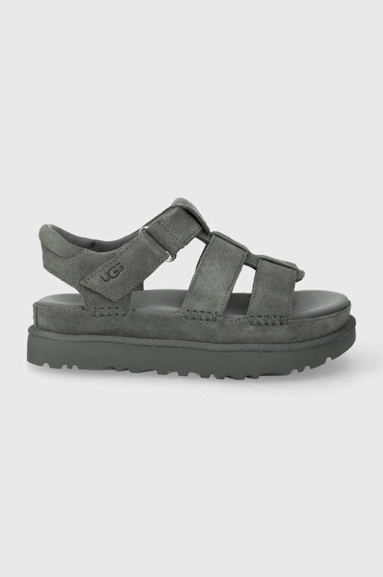 Semišové sandále UGG Goldenstar Strap semišová koža sivá 1137890.RNS