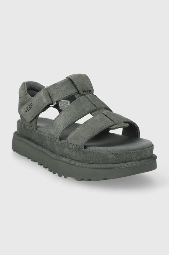 Semišové sandále UGG Goldenstar Strap 1137890.RNS sivá SS24