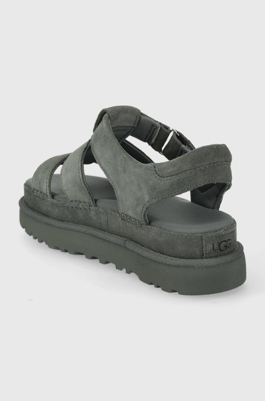 Obuv Semišové sandále UGG Goldenstar Strap 1137890.RNS sivá