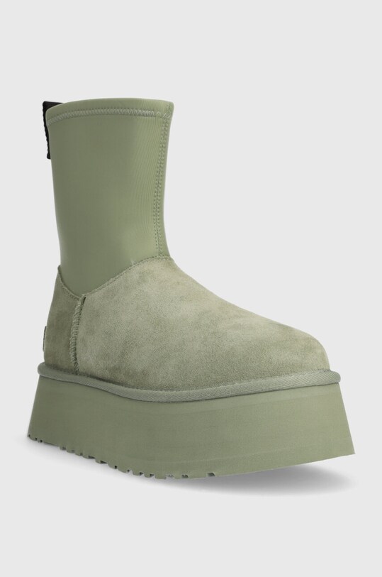 UGG śniegowce Classic Dipper 1144031.SDC zielony SS24
