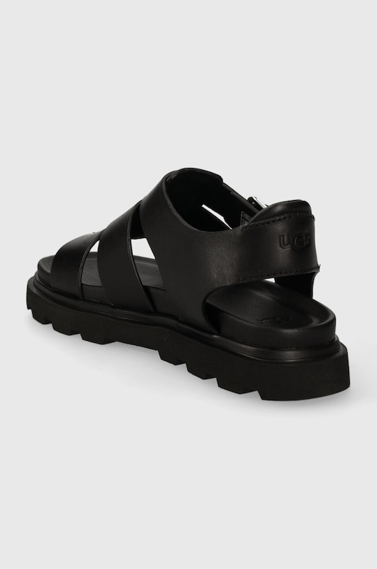 Obuv Kožené sandále UGG Capitelle Strap 1152674.BLK čierna