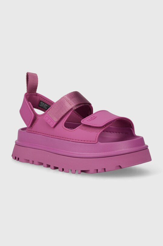 Sandály UGG Goldenglow platforma fialová 1152685.MGS