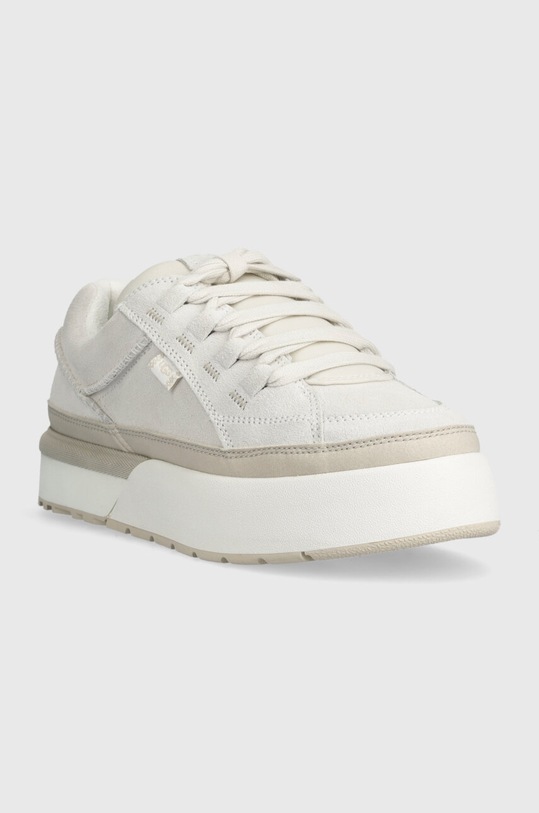 Semišové tenisky UGG Goldencush LT 1152758.WHT sivá SS24