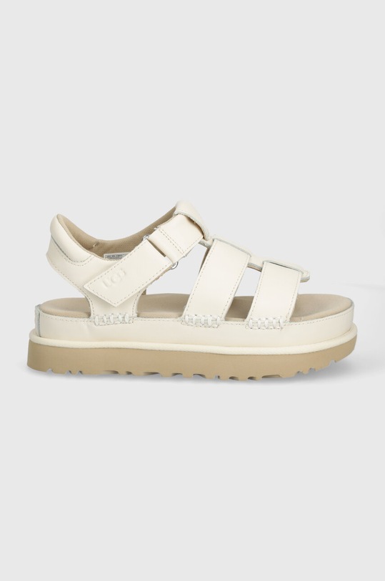 UGG sandały skórzane Goldenstar Strap 1154650.JSM beżowy SS24