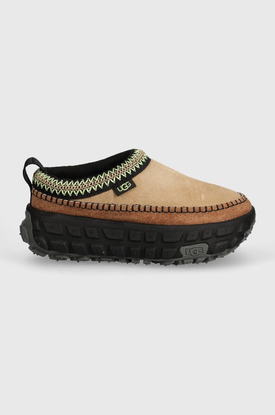 UGG klapki zamszowe Venture Daze 1155650.SNDB beżowy SS24