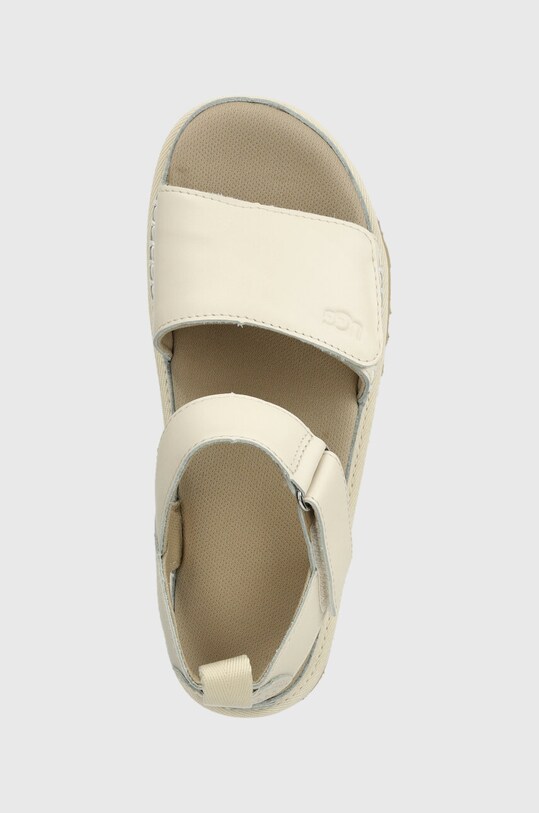 UGG sandały skórzane Goldenstar beżowy 1156431.JSM