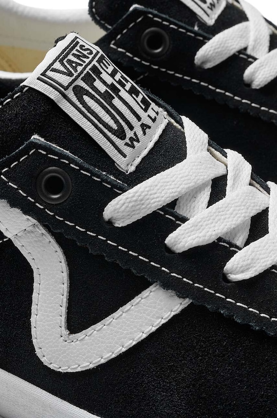 Obuwie Vans tenisówki zamszowe Sport Low VN000CQRBZW1 czarny