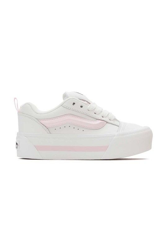 Vans tenisi de piele Knu Stack platformă alb VN000CP6YL71