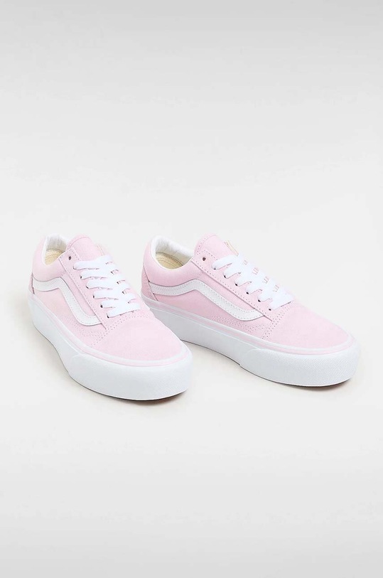 Vans scarpe da ginnastica Old Skool Platform VN0A5KRGV1C1 rosa SS24