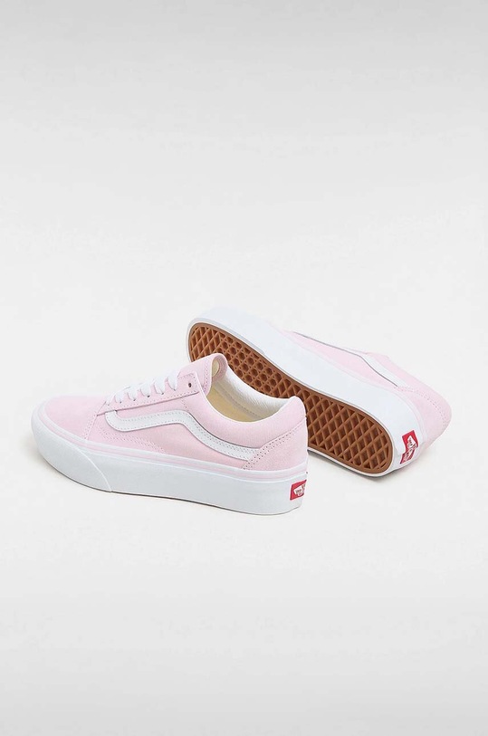 Vans scarpe da ginnastica Old Skool Platform rosa VN0A5KRGV1C1